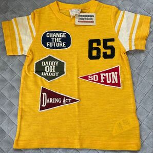 新品未使用Daddy Oh Daddy ワッペン風Tシャツ