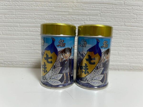 (長野県限定)劇場版「名探偵コナン 隻眼の残像」コラボ 八幡屋磯五郎 七味唐辛子 2巻セット コナン 七味