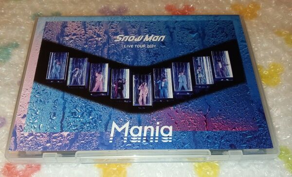 Snow Man LIVE TOUR 2021 Mania 通常盤DVD2枚組 開封済 スノーマン スノマニ ライブ グッズ