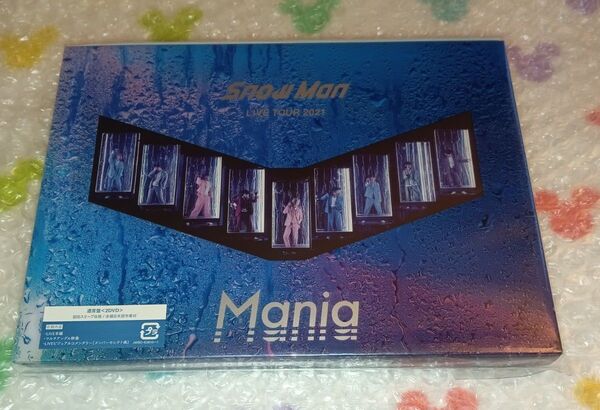 Snow Man LIVE TOUR 2021 Mania 通常盤初回スリーブケース仕様 DVD2枚組 開封済 スノマニ ライブ