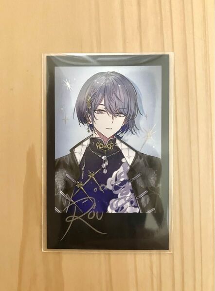Dytica 2nd anniversary チェキ風カード 小柳ロウ シークレット サイン入り