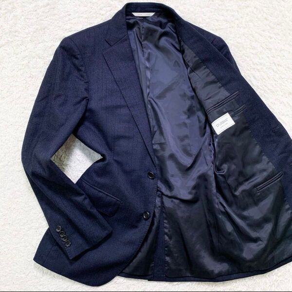 D’URBAN ダーバン テーラードジャケット カノニコ生地 ネイビー A6(M〜L相当)日本製メンズ ビジネス 通勤