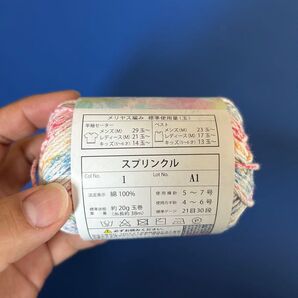 スプリンクル 毛糸 セリア 23玉