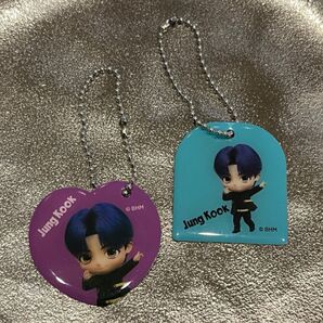 BTS ジョングク JUNGKOOK メタルキーホルダーセット
