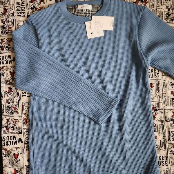 THE SHOP TK ワッフルカットソー Mサイズ 新品 未使用