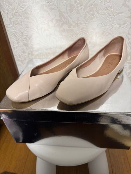 STACCATO フラットシューズ ベージュ 23.5〜24.0cm