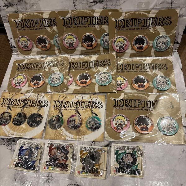 DRIFTERS 缶バッジセット