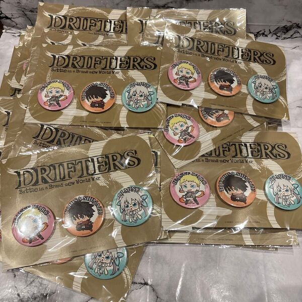 DRIFTERS 缶バッジ30個セット