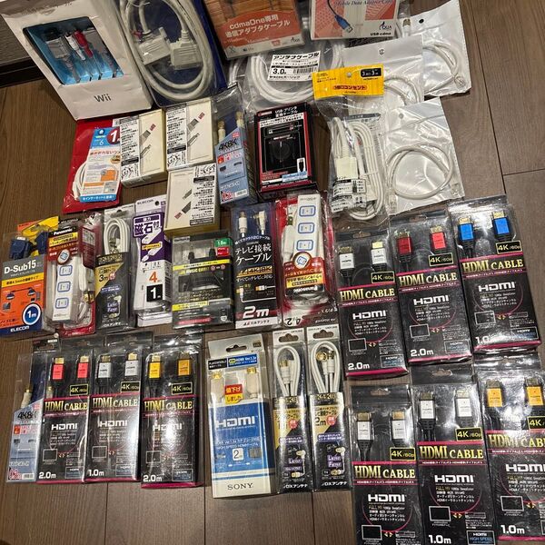 HDMIケーブル他電化製品セット