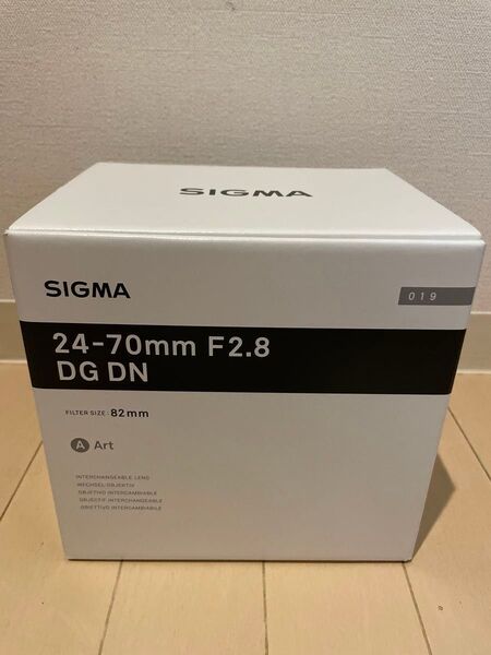 【新品、完全未使用、未開封】SIGMA シグマ 24-70mm F2.8 DG DN Art Lマウント用 購入2025年5月