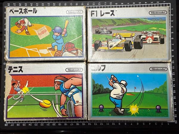 【ジャンク】任天堂スポーツゲーム 4本セット【欠品あり】
