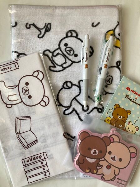 新品 リラックマ ノベルティ 色々 三井住友 モスバーガー
