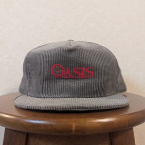 デッドストック OASIS オアシス コーデュロイキャップ USA製 (検 マルボロ セーラム ビンテージ マックトラック