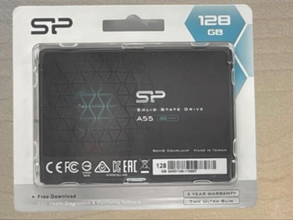 【新品】シリコンパワー SSD A55 128GB 2.5インチ