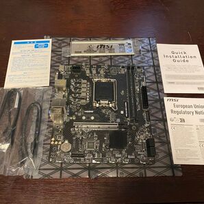 MSI PRO H610M-G DDR4 マザーボード ジャンク 直前動作品