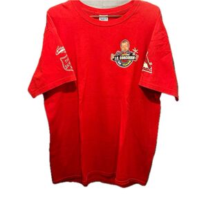 gildan khits j c corcoran 25 years ギルダン t シャツ レッド 古着