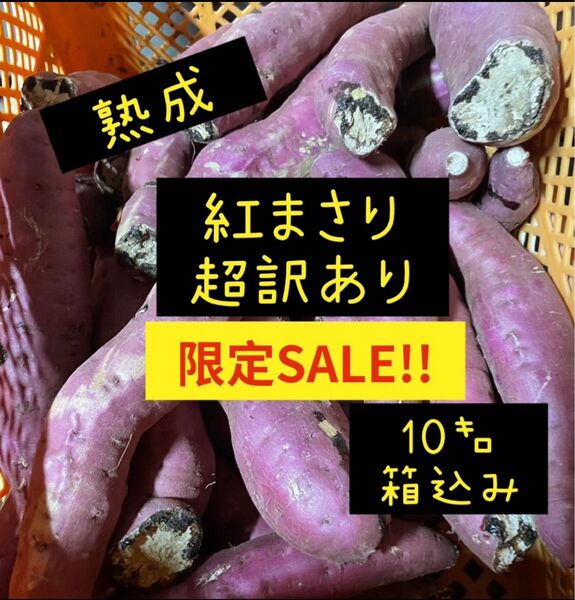 限定セール!!熟成紅まさり超訳あり10㌔箱込み