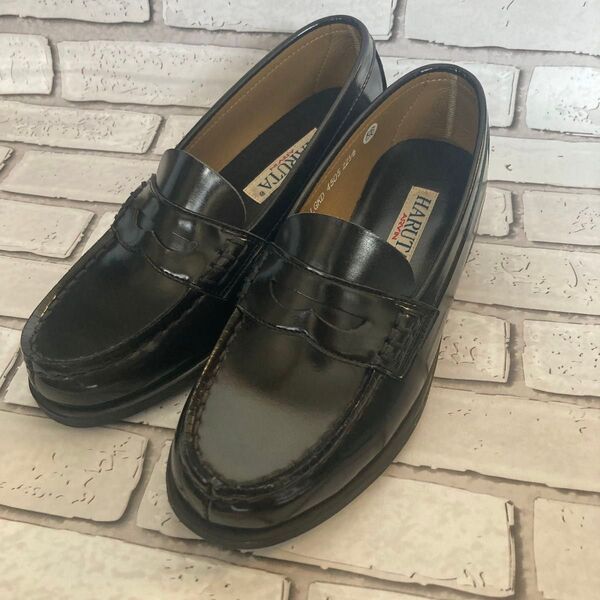 新品 HARUTA ハルタ ローファー ブラック 黒 22.5cm 4505