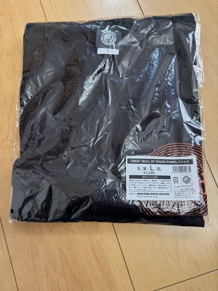 新日本プロレス TMDK SKULL OF YOUNG PUNKS Tシャツ Lサイズ 新品