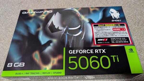 【未開封新品】GAINWARD GeForce RTX 5060 Ti GHOST