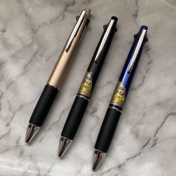ジェットストリーム 多機能ペン 三菱鉛筆 4&1 ボールペン0.38mm 3本セット