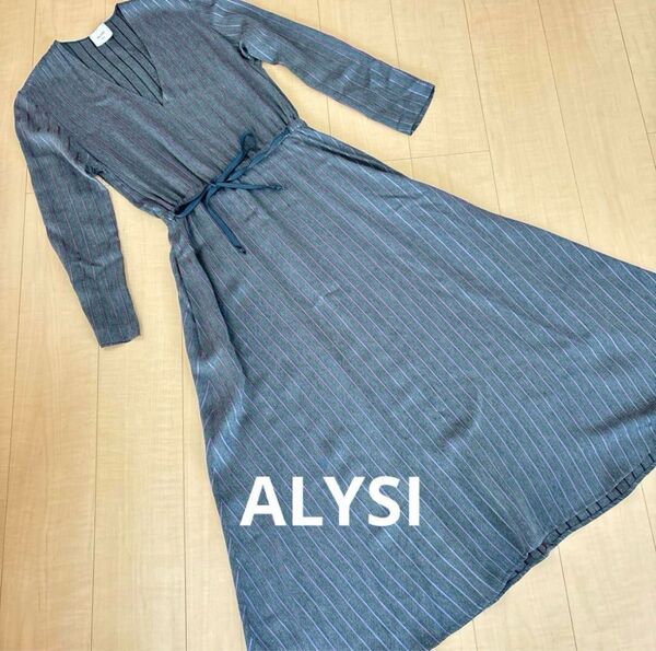 ALYSI アリジ ロングワンピース ロングスカート 清楚 合コン 春服 婚活服 ワンピース