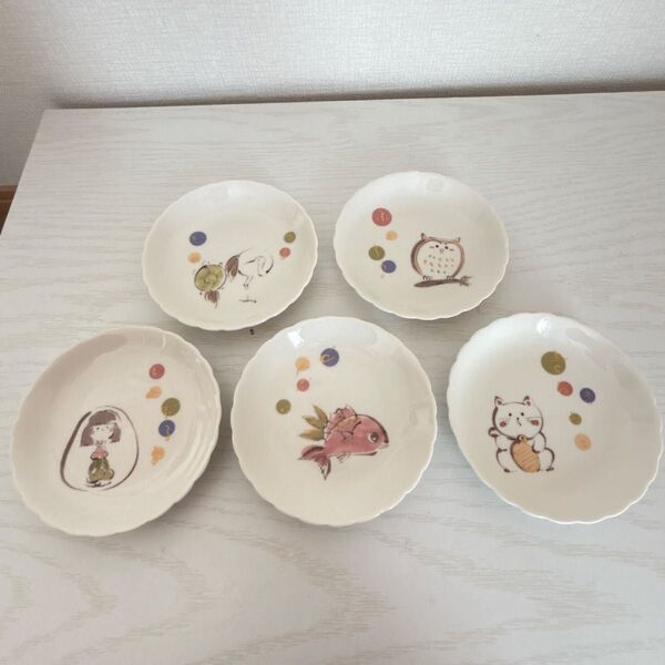 たち吉 タチキチ 橘吉 小皿 豆皿 お祝い皿 祝膳 和食器 昭和レトロ 皿