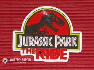 〇●24011-HS●〇[STICKER-OTHER] JURASSIC PARK THE RIDE