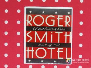 ▽▼33030-ExHS▼▽[NOSTALGIC-STICKER＊HOTEL] ROGER SMITH HOTEL※WASHINGTON
