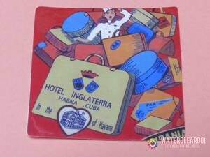 ▽▼35030-HS▼▽[VINTAGE-STICKER＊HOTEL] HOTEL INGLATERRA※HABNA CUBA