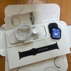【美品・限定保証】Apple Watch GPS Series 10 46mm ミッドナイト 純正スポーツバンド(未開封)