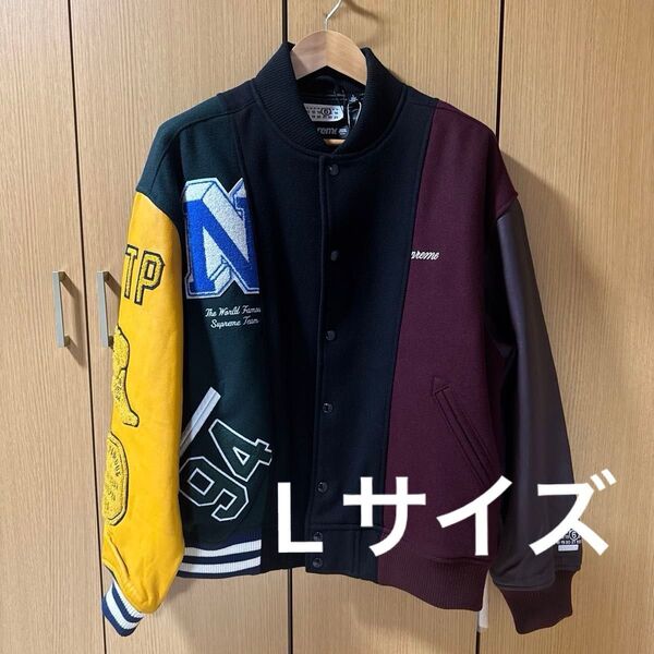 supreme24SS MM6 MAISON MARGIELA Split Varsity Jacket Lサイズ