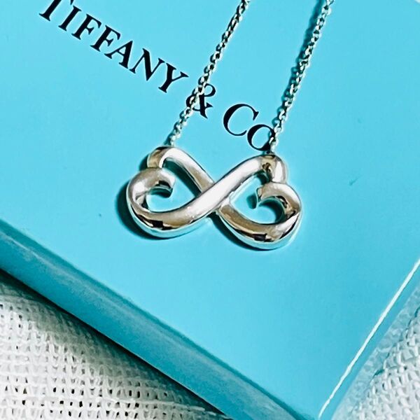TIFFANY&Co. ティファニー ネックレス ダブルラビングハート 925