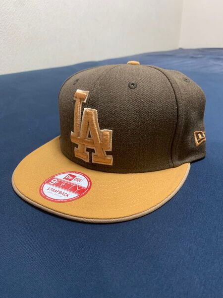 NEW ERA ドジャースキャップ ブラウン 9FIFTY