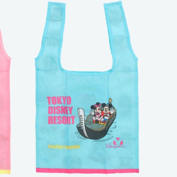 ディズニー カプセルトイ エコバッグ ゴンドラ 水色