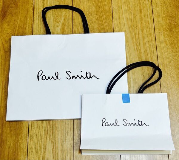 Paul Smith ショップ袋 ショッパー 紙袋 2枚セット