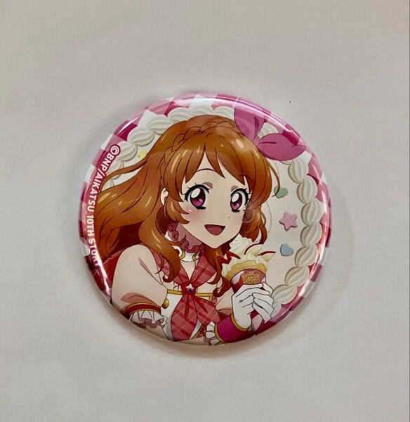 アイカツ! 大空あかり 缶バッジ マリオンクレープ限定