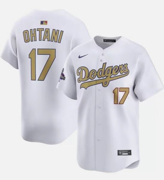 大谷 翔平 MLB ドジャース Nike ナイキ ゴールドコレクション ユニフォーム