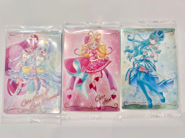 プリキュア カードウエハース11 ハピネスチャージプリキュア・わんだふるぷりきゅあ・キミとアイドルプリキュア セット売り