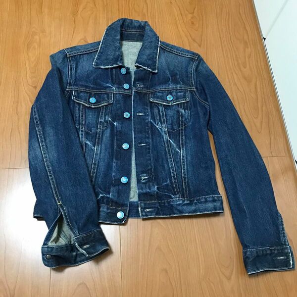 moussy Gジャン デニムジャケット インディゴブルー サイズ2 マウジー ジージャン