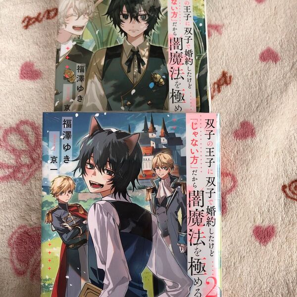 新品『双子の王子に双子で婚約したけど「じゃない方」だから闇魔法を極める』①〜② 福澤ゆき 京一 ボーイズラブ アンダルシュノベルズ