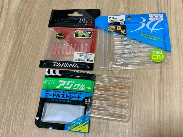 アジング ワーム 未使用 月下美人、34 その他