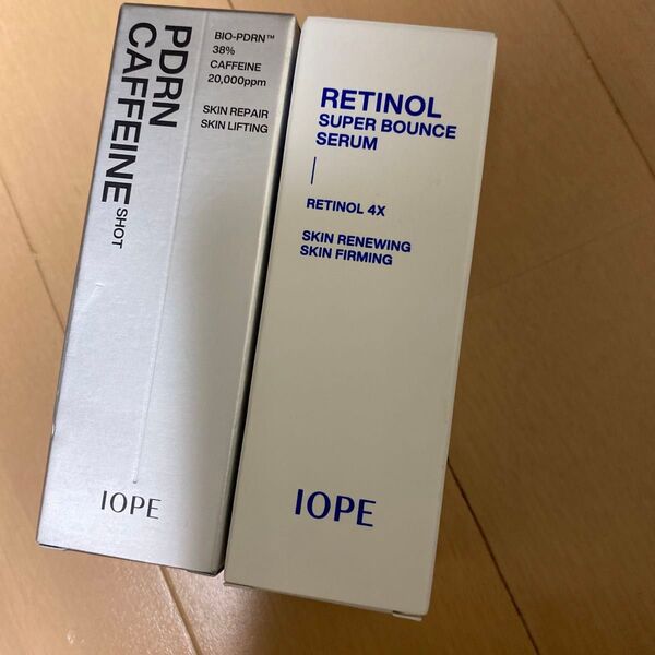 IOPE レチノール カフェインショット PDRN スーパーバウンスセラム