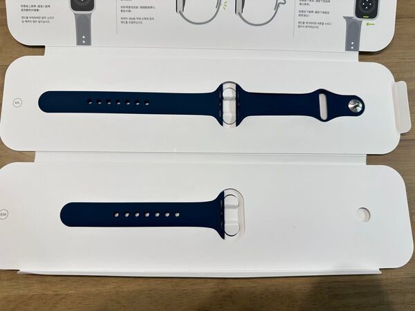 Apple Watch スポーツバンド シリコンバンド ネイビー 純正 41mm アップルウォッチ