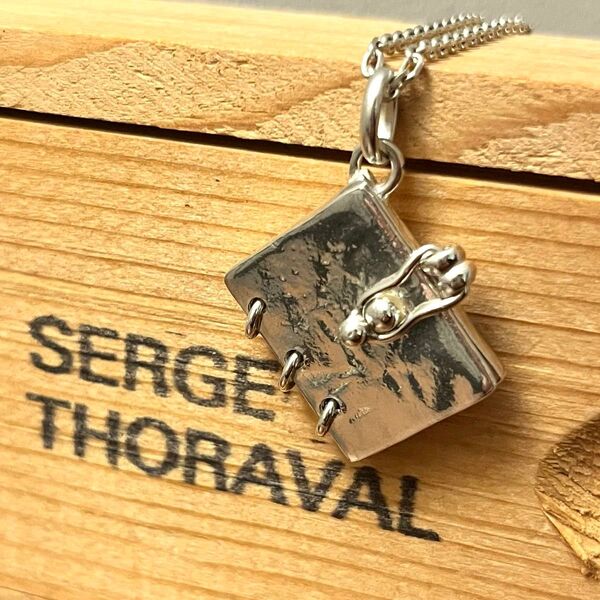 SERGE THORAVAL e Livre 秘密の本 シルバーネックレス
