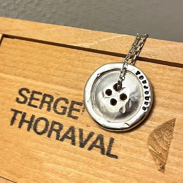 SERGE THORAVAL Toujours いつも シルバーネックレス