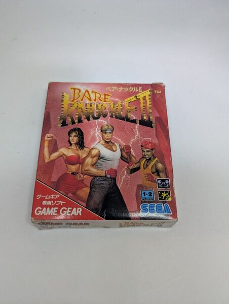 ベアナックル2 ゲームギア BARE KNUCKLE Ⅱ 箱説明書付き セガ