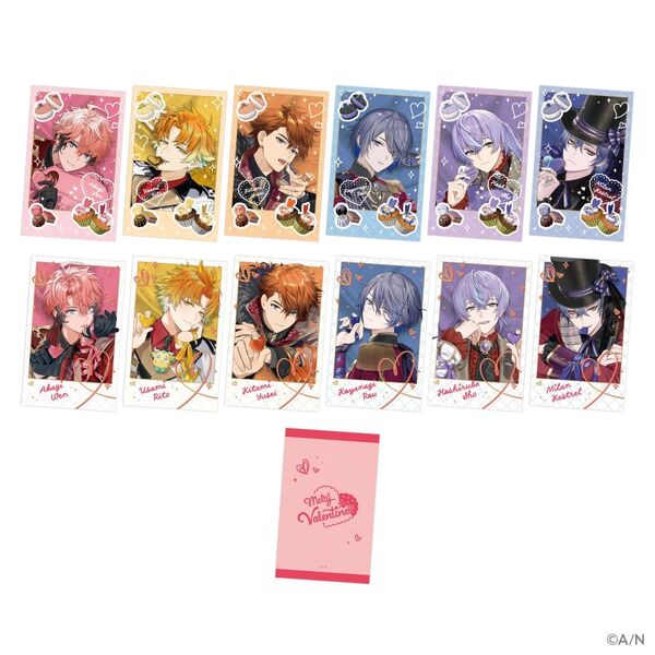 Melty Valentine Oriens 2nd Anniversary ランダムチェキ風カード 未開封10点セット