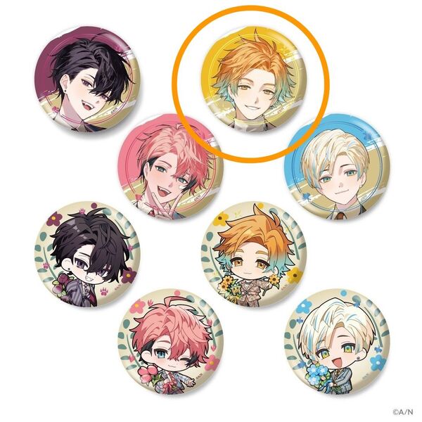 Oriens 2nd Anniversary ランダム缶バッジ 宇佐美リト 4点