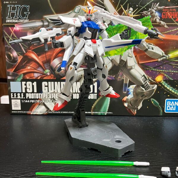 HGUC 1/144 ガンダムF91 完成品